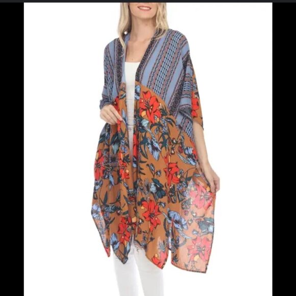 NORDSTROM RAYON KIMONO sz OS - Picture 1 of 3